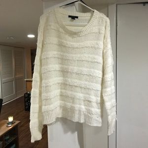 Off white knit sweater